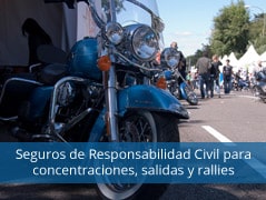 Seguros de Responsabilidad Civil para concentraciones salidas y rallies
